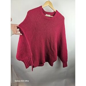 Urban Outfitters, szXS, Oversized, pink cotton/ wool blend